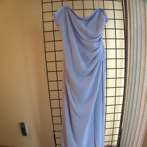 Niki by Niki Livas Color: Blue/Frost Evening Gown - Never Worn - Sz. 20W